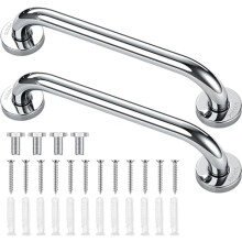 Stainless Steel Shower Grab Bar 9 inch 2-Pack