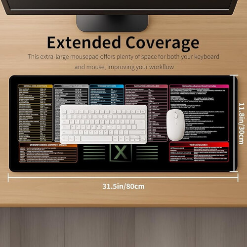 Excel puskalap egérpad irodába és otthonra 1
