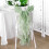 BalsaCircle10Sage Green Premium Solid Curling Chiffon Chair Bowes Slipcovers 7