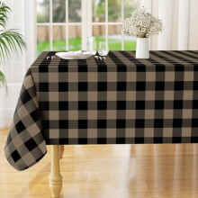 Rectangle Vinyl Tablecloth with Flannel Back