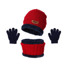 Fleece Beanie Thick Plush Insulation Design Kids Ski Mask Dual-Layer Design Ski Mask for Kids Khaki