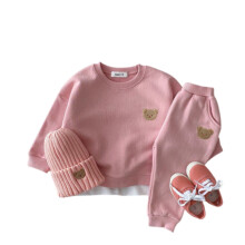 MesaSe Baby Mädchen Kleidung Sets Neugeborenes Baby Junge Langarm Kleiner Bruder Strampler Jumpsuit Baby Jungen Kleidung Set 18-24M ( 90CM)