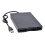 1Pcs Black Plastic External Floppy Disk Drive for Laptop Data Transfer Usb 2.0 3