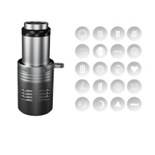 Flash Spotlight Focusing Projection Photography Spotlight Kit with 20PCS Insert for Zhiyun
