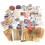 Vintage-Journal-Sticker für Junk Art und Scrapbooking, 1