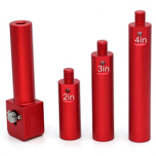 19mm Pole Mounting Bracket 3/8 Screws, Anti Twist Elastic Positioning Pin, 4 Sections of Length for RED for B