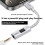 JCALLY JM7MAX Type-C Portable Amplifier Visual HiFi USB to 3.5mm Digital CX31993 DAC Adapter for Android/IOS Support Mic 3