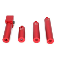 19mm Pole Mounting Bracket 3/8 Screws, Anti Twist Elastic Positioning Pin, 4 Sections of Length for RED for A