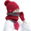 Ludlz4Piece Γυναικείο Χειμερινό Καπέλο Beanie Pompom Λαιμό Θερμαντικό Κασκόλ Γάντια Σετ 1