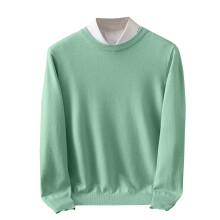 Herrenmode Stehkragenpullover Herbst Winter Freizeit Einfarbig Thermopullover Warm Strickpullover Top Herrenpullover (Grün #2, XL)