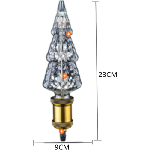 Vintage Edison LED Bulbs E27 3W 2700K 2-Pack 1