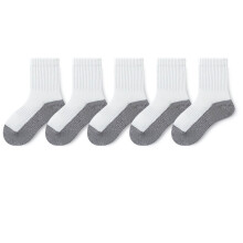 Chaussettes enfant mi-mollet, couleur unie, chaudes et épaisses, idéales pour l'hiver, la course à pied, respirantes et antidérapantes, parfaites
