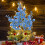 FRCOLOR 10Pack Foam Blue Christmas Tree Picks for Decorative Items 4