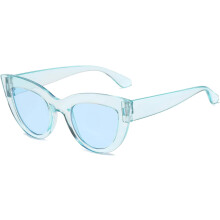 Vintage cat-eye zonnebril voor dames met plastic montuur (1 paar)