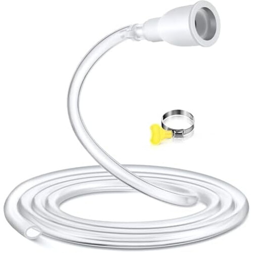 PVC-kranadapterslang 1,85 m för handfat