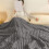 Soft Double-Layer Microfiber Throw Blanket Grey 4