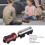 Ensemble de train électrique ABS+bois de tilleul, 1xAAA, en bois 4