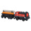 Ensemble de train électrique ABS+bois de tilleul, 1xAAA, en bois 2