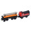 Ensemble de train électrique ABS+bois de tilleul, 1xAAA, en bois 10