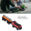 Ensemble de train électrique ABS+bois de tilleul, 1xAAA, en bois 6