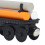 Ensemble de train électrique ABS+bois de tilleul, 1xAAA, en bois 9