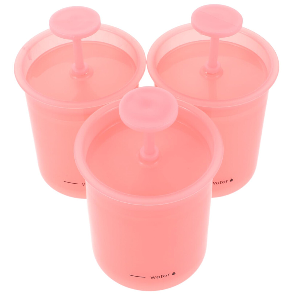 3pcs Facial Cleansing Foam Maker Cup with Quick Dense Foam, Battery Skincare Tool