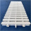 Swimming Pool Drain Grate AntiSlip Interlocking ABS Overflow Grating Cover White 7.1in 10pcs 1