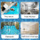 Swimming Pool Drain Grate AntiSlip Interlocking ABS Overflow Grating Cover White 7.1in 10pcs 5