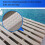 Swimming Pool Drain Grate AntiSlip Interlocking ABS Overflow Grating Cover White 7.1in 10pcs 2