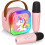 Kids Karaoke Machine with 2 Microphones Pink 1