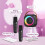 Kids Karaoke Machine with 2 Microphones Black 5