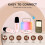 Portable Pink Karaoke Machine with Dual Microphones 3