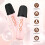 Portable Pink Karaoke Machine with Dual Microphones 5