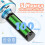 Blue Handheld Wireless Karaoke Microphone 3
