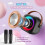 Kids Karaoke Machine with 2 Microphones Black 2