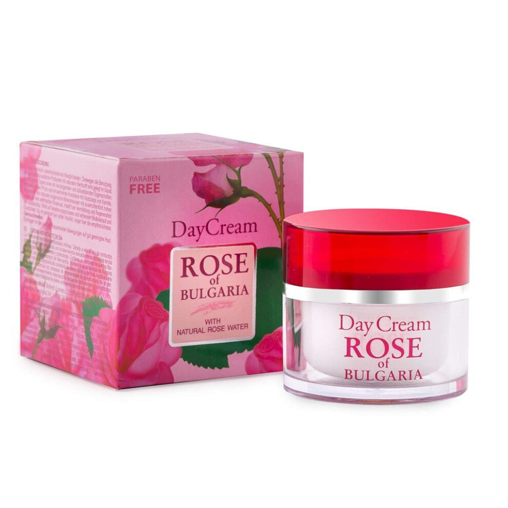 Biofresh Cosmetics Biofresh Day Cream Rose Of Bulgaria With Natural Rose Water, 50 Ml Bf-Rb-Daycrm-50-1X