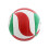 Molten Molten V5M1500 Balls - White/Red/Green/Black, Size T: 5 2
