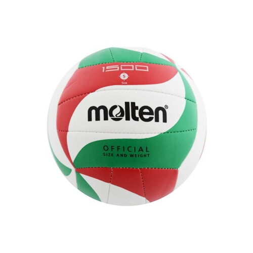 Molten Molten V5M1500 Balls - White/Red/Green/Black, Size T: 5