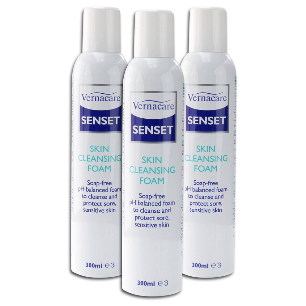 Complete Care Shop Senset Cleansing Foam - Triple Pack Healthcare