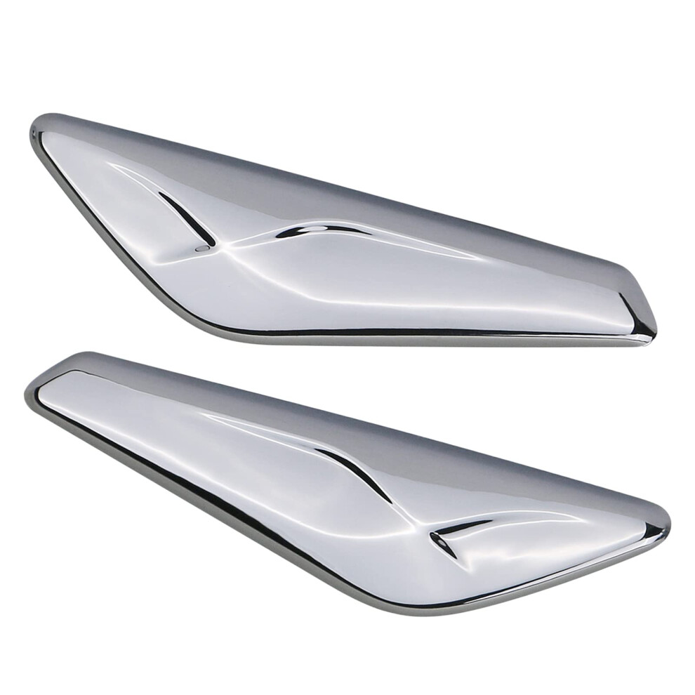 Oem Front Fender Chrome Trim Left And Right Durable Finish For Bmw X3 F25 X4 F26 20112017 9169991199436