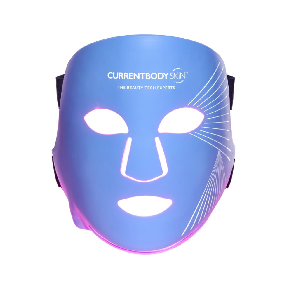 Currentbody Skin Led Anti-Blemish Light Therapy Face Mask: Series 2 | Advanced Red And Blue Led Therapy Mask For Clearer, Brighter Skin