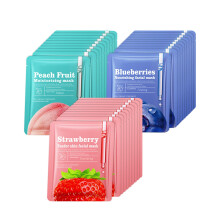 SEESUNO 30 Pack Face Mask Skincare, Face Sheet Masks Multipack, Hydrate,Moisturize,Soothe Masks for All Skin Type
