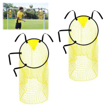 2PCS Top Bins Football Targets, Soccer Goal Target Nets for Shootings Accuracy Training, Football Training Equipment for Kids Adults Improve Shootings