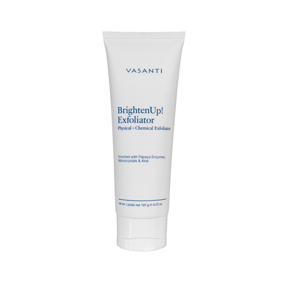 Vasanti Cosmetics Vasanti Brighten Up! Enzymatic Face Rejuvenator ? Brightens, Exfoliates & Cleanses For Soft, Smooth & Radiant Skin ? Enriched With Papaya,