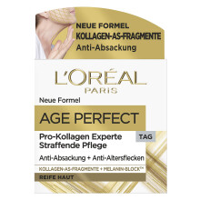 L'Or?al Paris Firming Day Cream for Mature Skin, Anti-Ageing Moisturiser Against Age Spots, For Mature Skin, With Collagen AS Fragments, Age Perfect