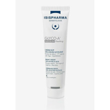 ISISPHARMA GLYCO-A MEDIUM PEELING - Night Cream with 12% glycolic acid for combination, oily and blemish-prone skin - Illuminates, Matifies and