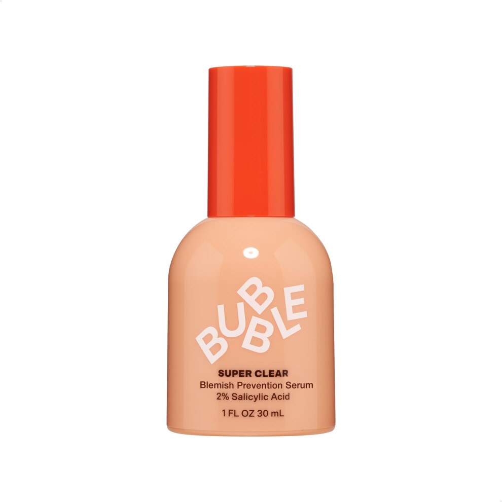 Bubble Skincare Super Clear 2% Salicylic Acid Skin Care Serum - Skin-Soothing Salicylic Acid Serum Enriched With Willow Bark Extract, Colloidal