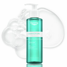 Eucerin Dermopure Clinical Purifying Cleanser 200ml, Facial Cleanser with Salicylic Acid & AHA/PHA, Cleanser for Sensitive, Oily Skin, Non-Comedogenic