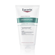Eucerin Dermopure Clinical Correcting Cleanser 150ml, Non-Comedogenic Face Wash with 2% Salicylic Acid, AHA & PHA for Oily Skin, Facial Cleanser for