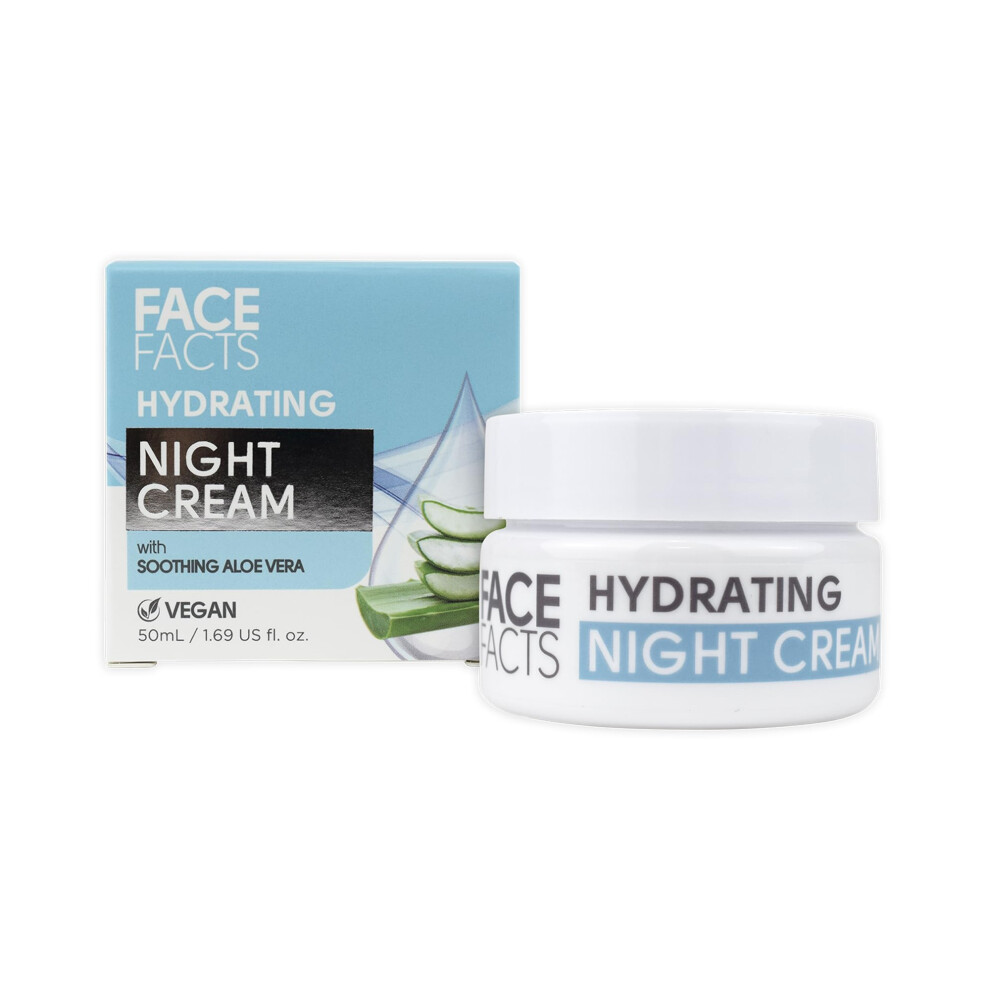 Face Facts Hydrating Night Cream | Soothes + Calms | 50Ml